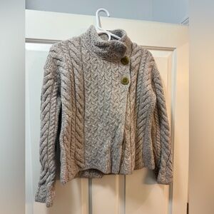 Aran Merino Wool Sweater